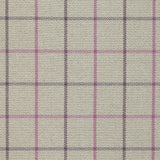 Anna French Laurence Plaid Plum And Flax Fabric