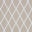 Anna French Tarascon Trellis Applique White On Natural Fabric