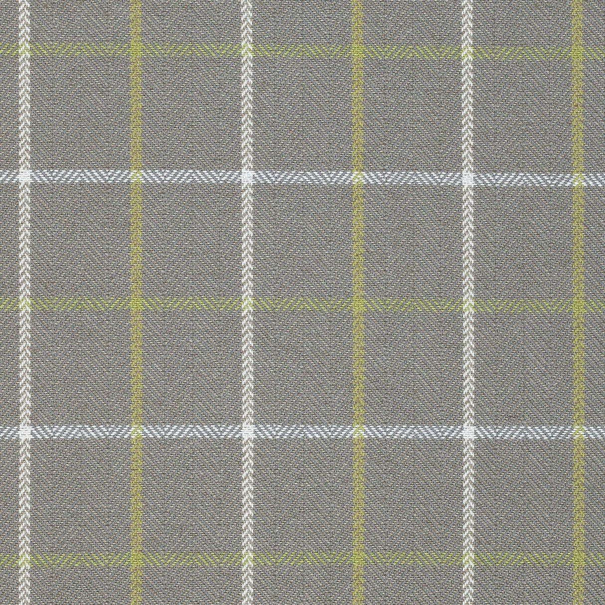 Anna French Laurence Plaid Grey Fabric