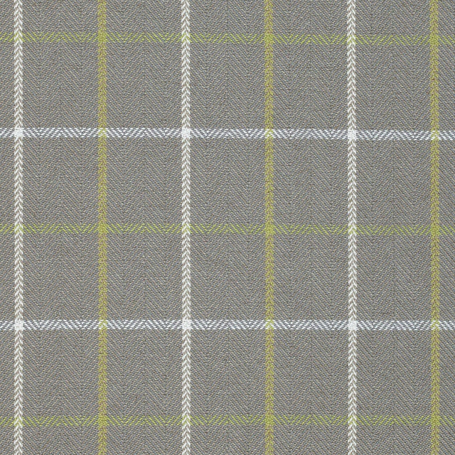 Anna French Laurence Plaid Grey Fabric