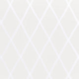 Anna French Tarascon Trellis Applique White On White Fabric