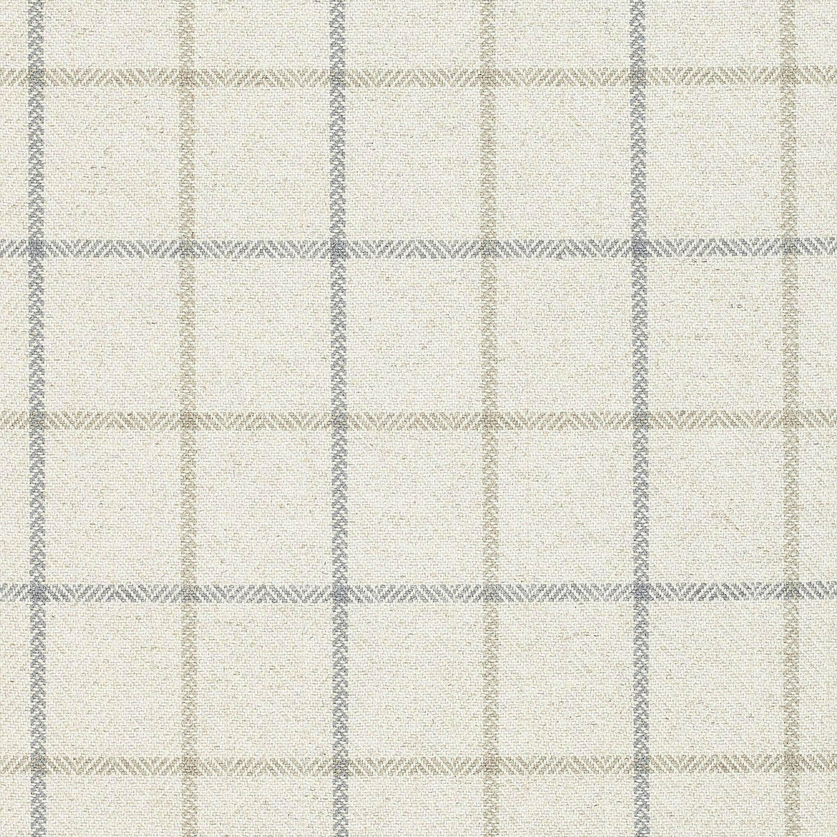 Anna French Laurence Plaid Beige Fabric