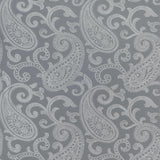 Anna French Bradford Paisley Grey Fabric