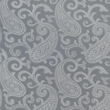 Anna French Bradford Paisley Grey Fabric