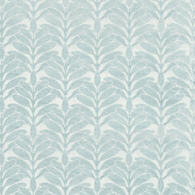 Anna French LINDEN VELVET Robin's Egg Fabric