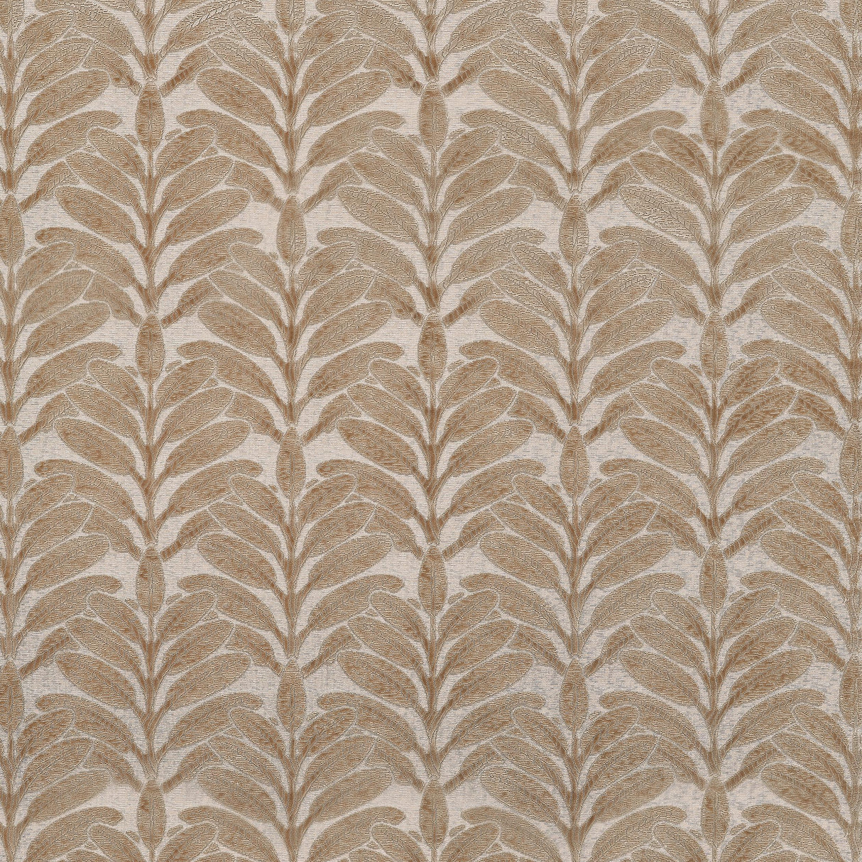 Anna French Linden Velvet Mushroom Fabric