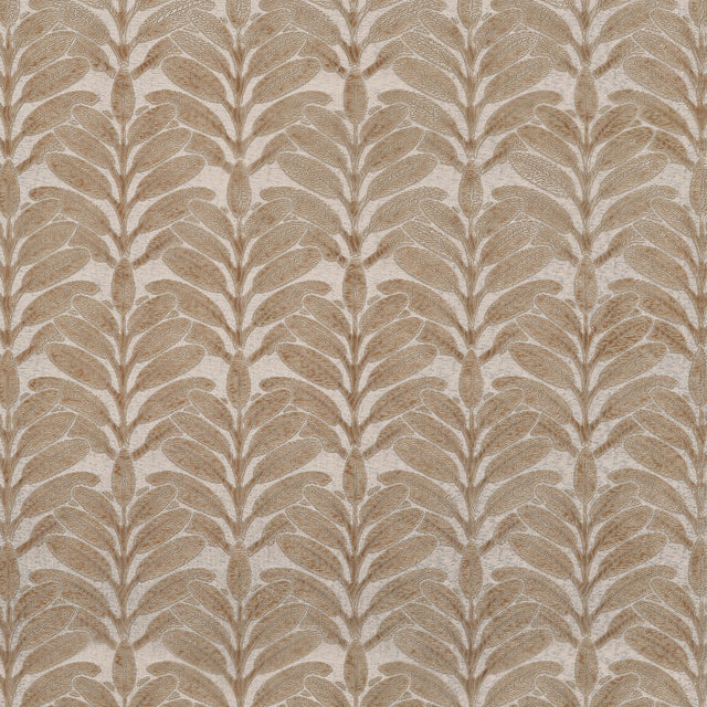 Anna French Linden Velvet Mushroom Fabric