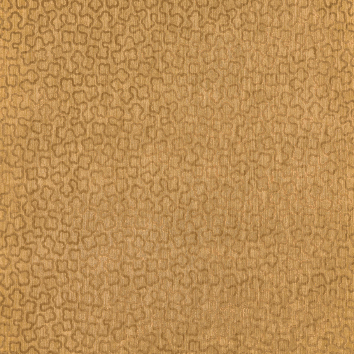 Anna French Trefolia Velvet Amber Fabric