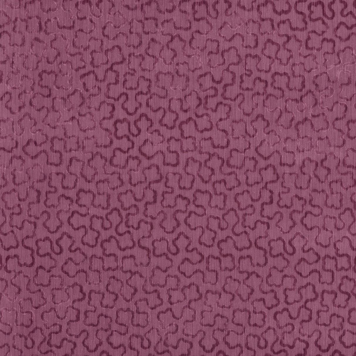 Anna French Trefolia Velvet Mulberry Fabric