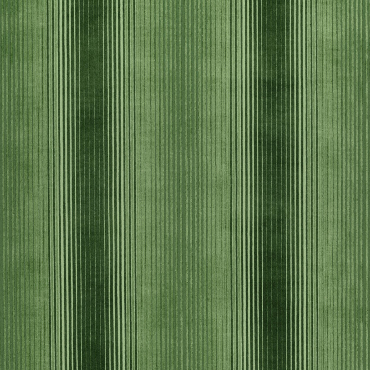 Anna French Ombre Velvet Green Fabric