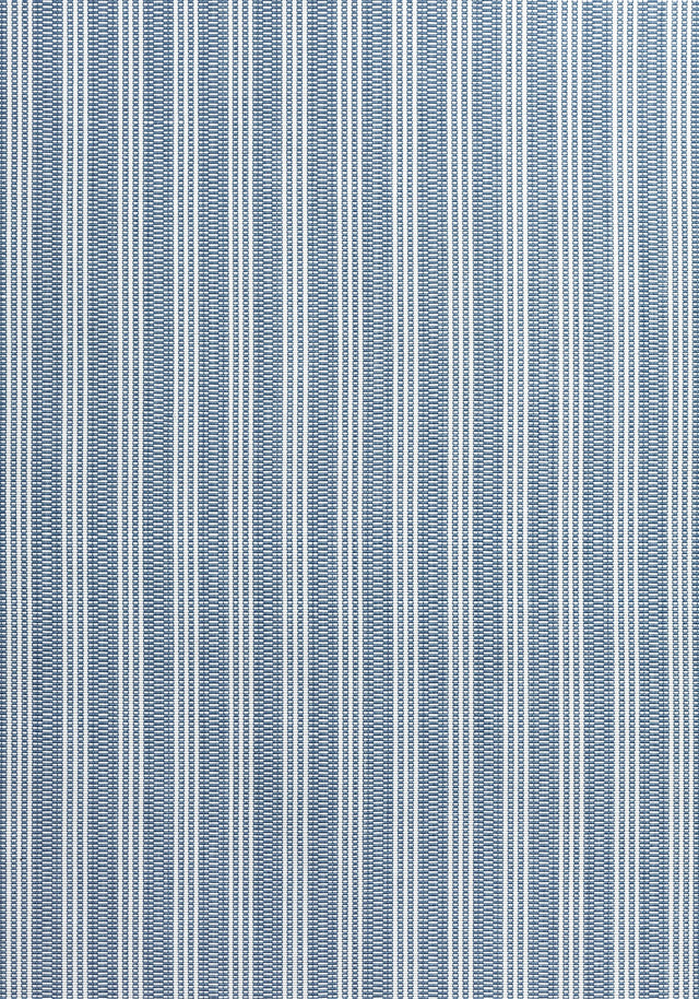 Anna French REED STRIPE Navy Fabric