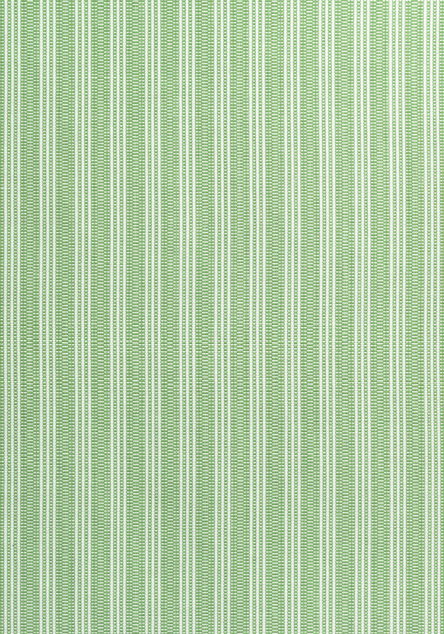 Anna French REED STRIPE Green Fabric