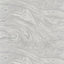 Thibaut WAVES Ivory and Grey Wallpaper