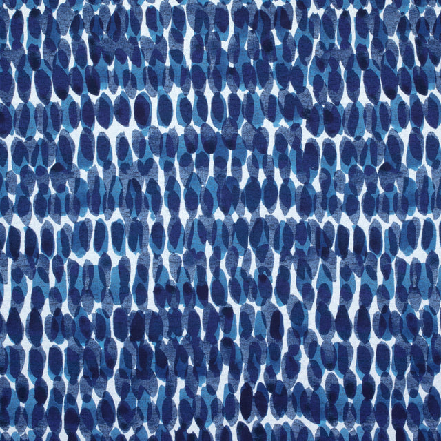 Thibaut Rain Water Navy Fabric