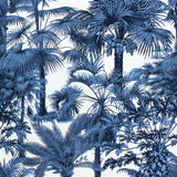 Thibaut Palm Botanical Navy Fabric