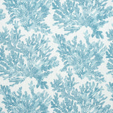 Thibaut Marine Coral Spa Blue Fabric