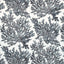 Thibaut Marine Coral Black Fabric