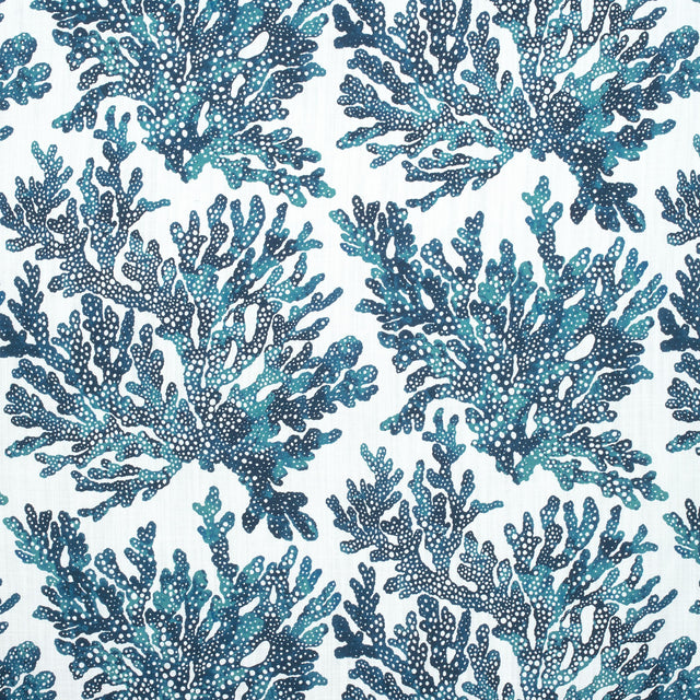 Thibaut Marine Coral Navy Fabric