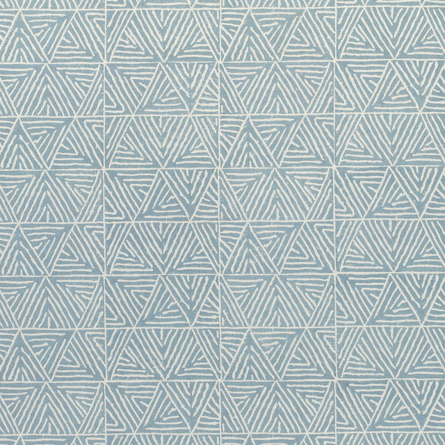 Thibaut Mombasa Slate Blue Fabric