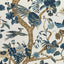 Thibaut Coromandel Navy Fabric