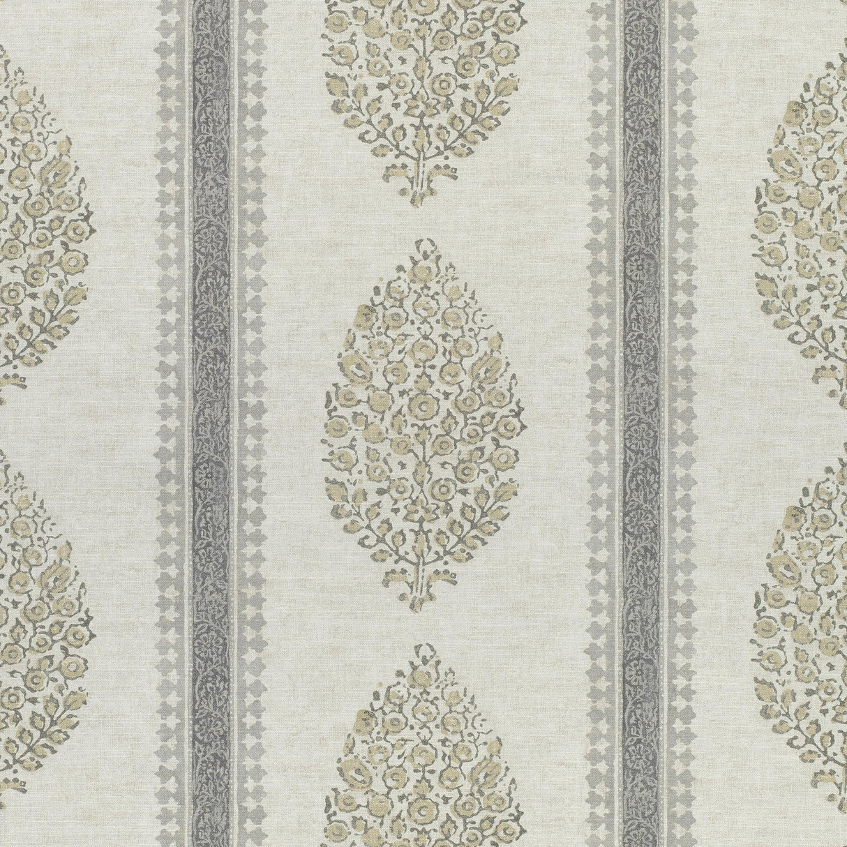 Thibaut Chappana Grey Fabric