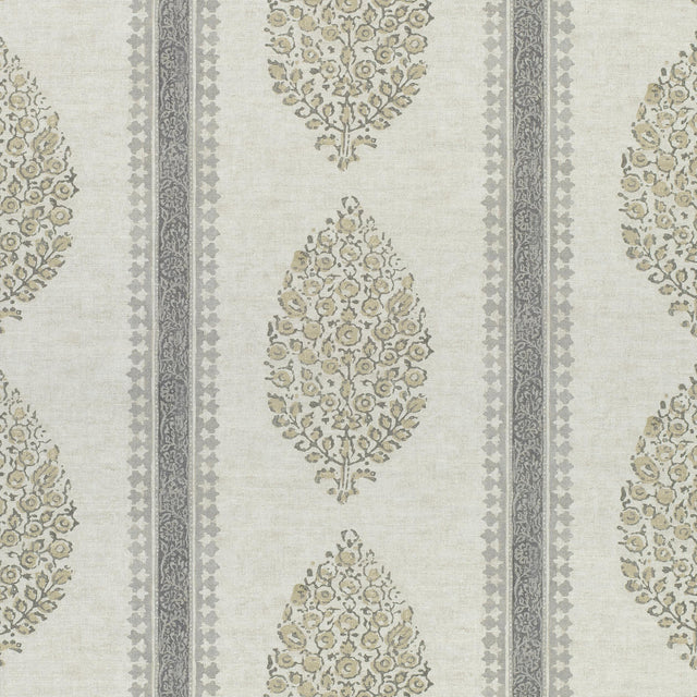 Thibaut Chappana Grey Fabric