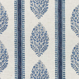 Thibaut Chappana Blue And White Fabric