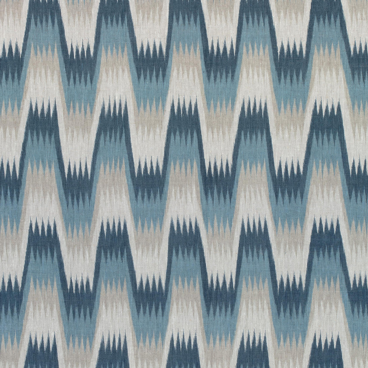 Thibaut Stockholm Chevron Slate Blue Fabric