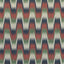Thibaut Stockholm Chevron Navy And Red Fabric