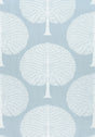Thibaut MULBERRY TREE Spa Blue Fabric