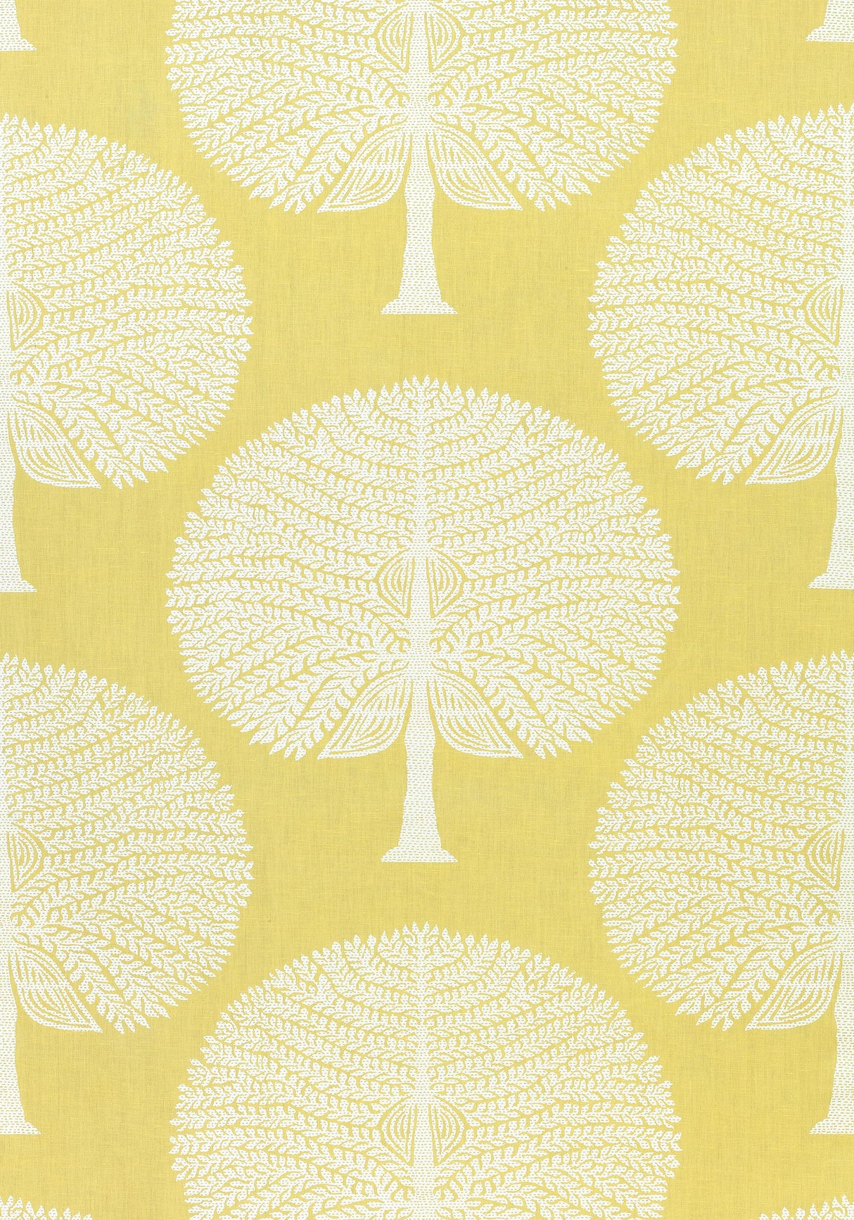 Thibaut MULBERRY TREE Yellow Fabric