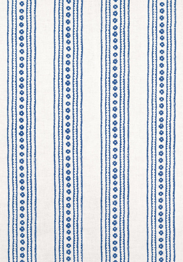 Thibaut NEW HAVEN STRIPE Navy Fabric