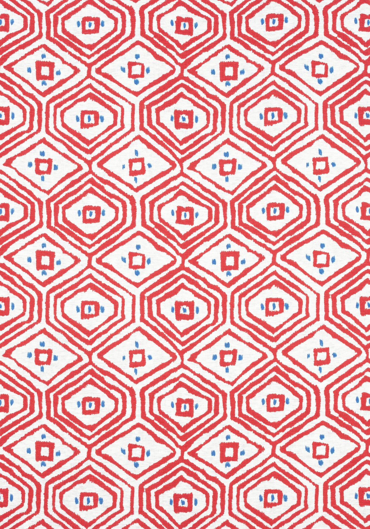 Thibaut PASS-A-GRILLE Red Fabric