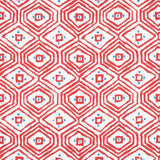 Thibaut Pass-A-Grille Red Fabric