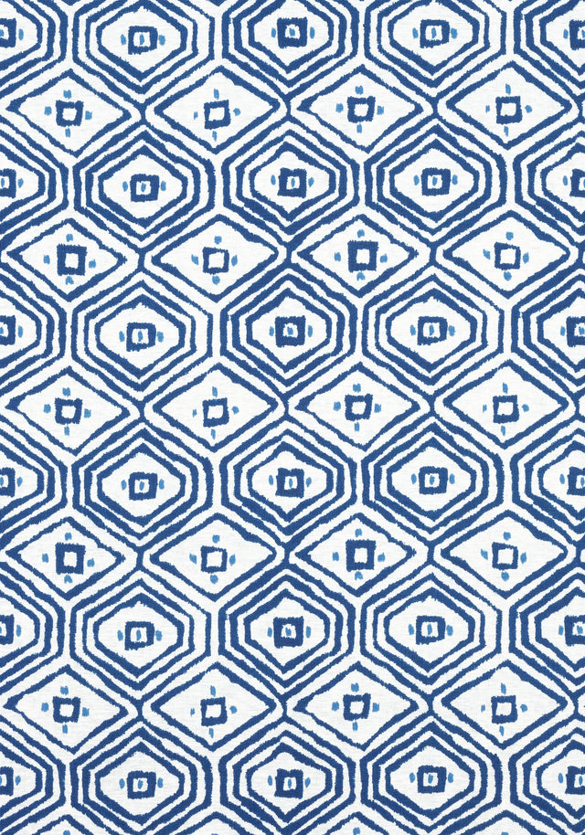 Thibaut PASS-A-GRILLE Navy Fabric