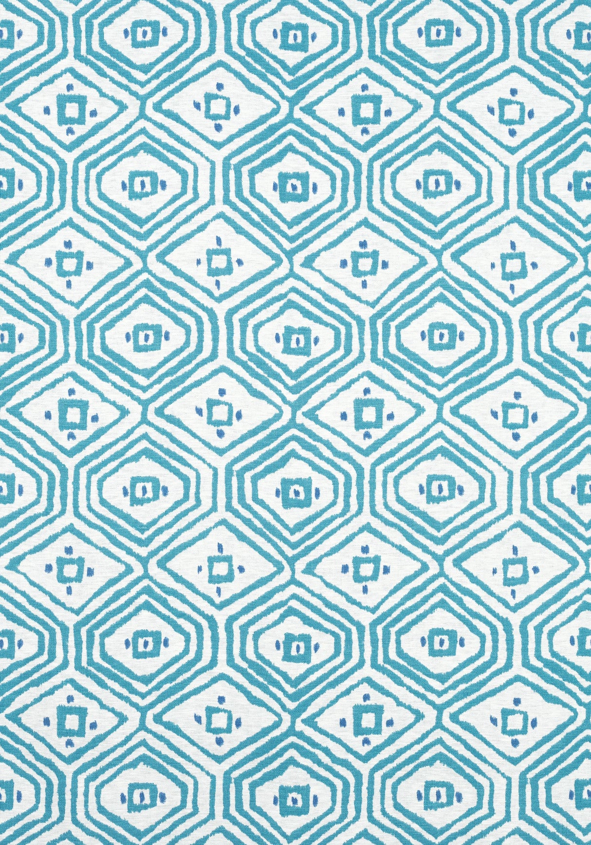 Thibaut PASS-A-GRILLE Turquoise Fabric