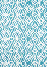 Thibaut PASS-A-GRILLE Turquoise Fabric