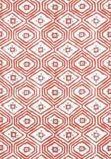 Thibaut PASS-A-GRILLE Coral Fabric