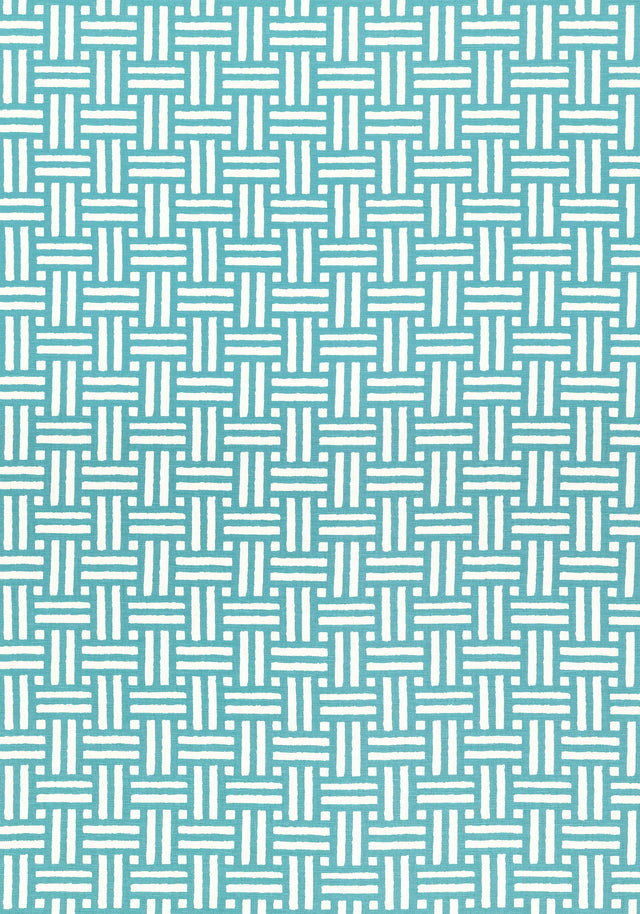 Thibaut PIERMONT Turquoise Fabric