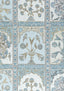 Thibaut INDIAN PANEL Spa Blue Fabric