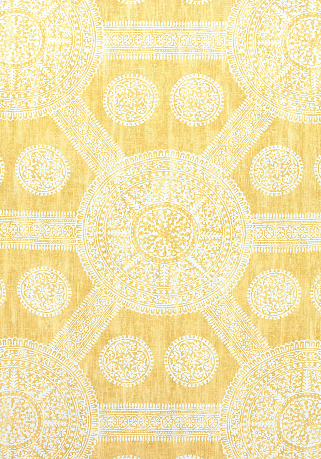 Thibaut STONINGTON Yellow Fabric