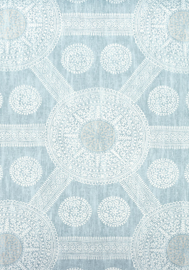 Thibaut STONINGTON Spa Blue Fabric