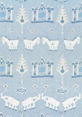 Thibaut KINGDOM PARADE Spa Blue Fabric
