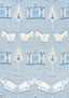 Thibaut KINGDOM PARADE Spa Blue Fabric