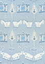 Thibaut KINGDOM PARADE Spa Blue Fabric