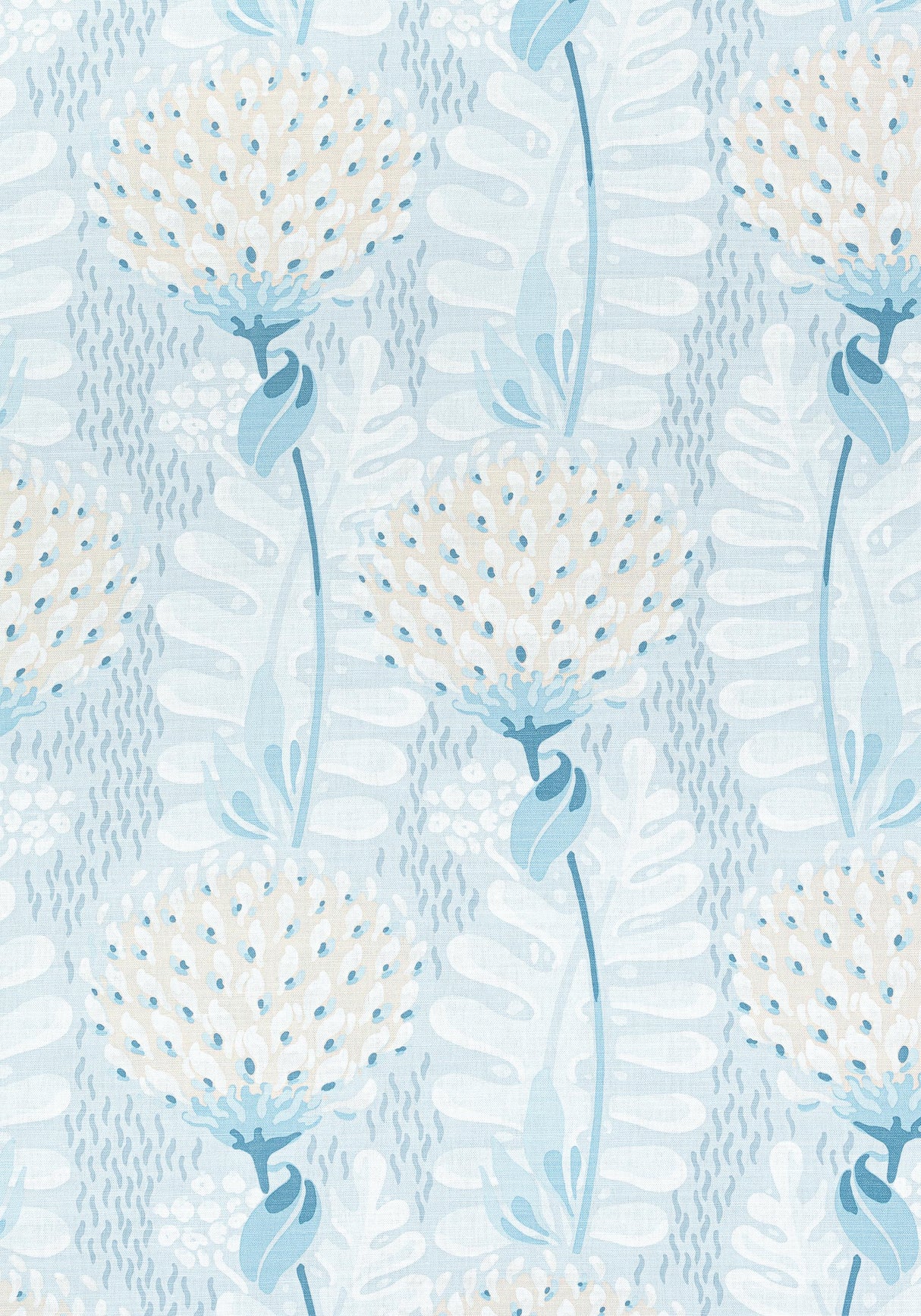 Thibaut TIVERTON Spa Blue Fabric