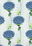 Thibaut TIVERTON Blue and Green Fabric