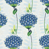 Thibaut Tiverton Blue And Green Fabric