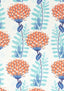 Thibaut TIVERTON Coral Fabric