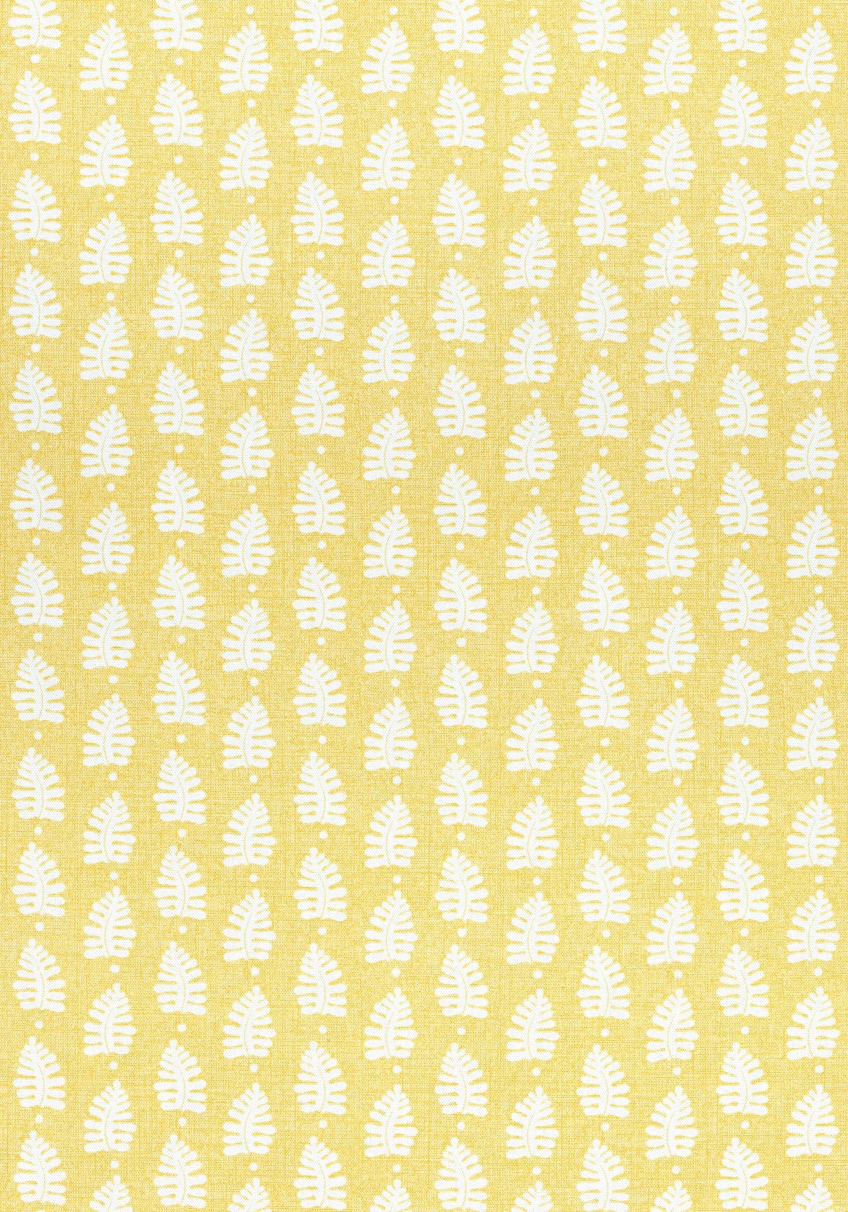 Thibaut FERNDALE Yellow Fabric